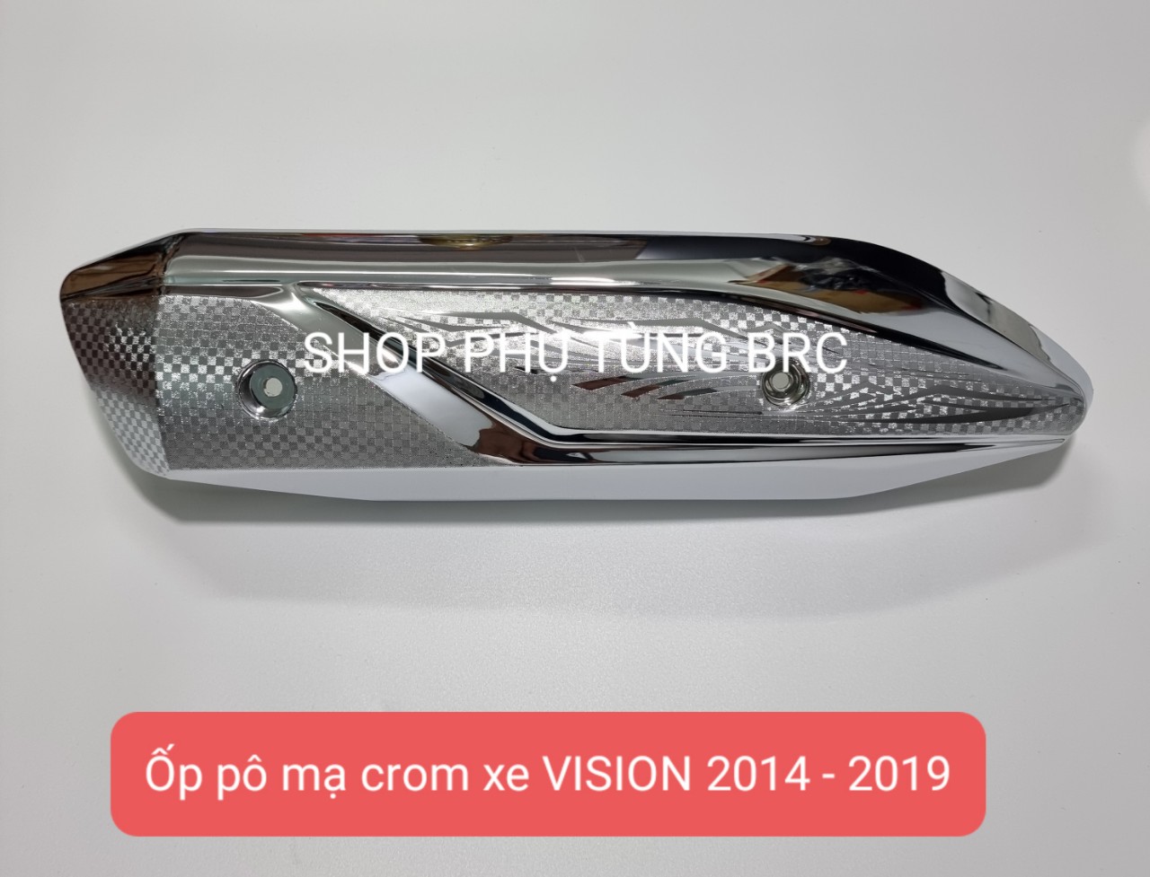Combo 5 món ốp mạ CROM trang trí xe VISION 2014 - 2019 ( Shop uy tín, Hàng chất lượng, Giá tốt, Mua ngay)