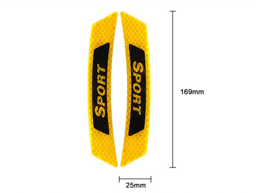 Decal phản quang Sport dán ô tô, xe máy MC035