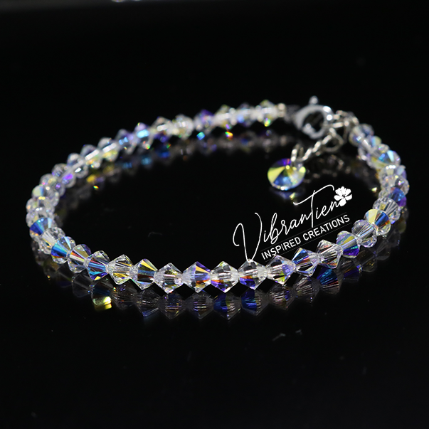 Vòng tay pha lê Swarovski handmade B.29