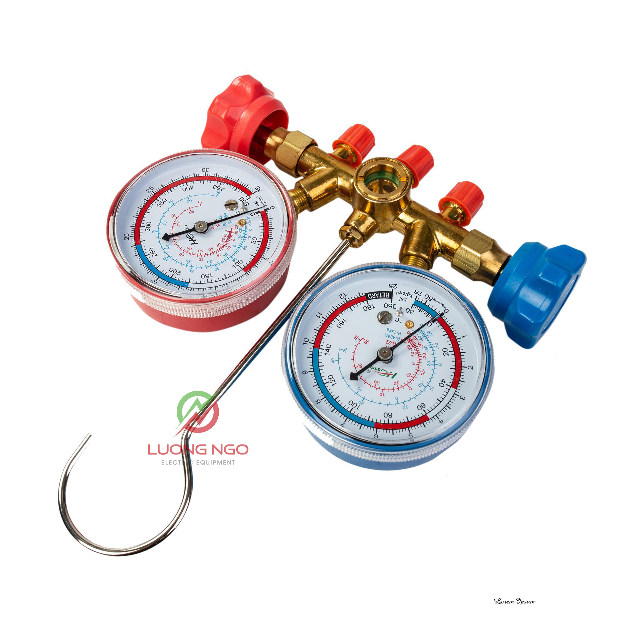 Bộ Đồng hồ nạp gas lạnh đôi