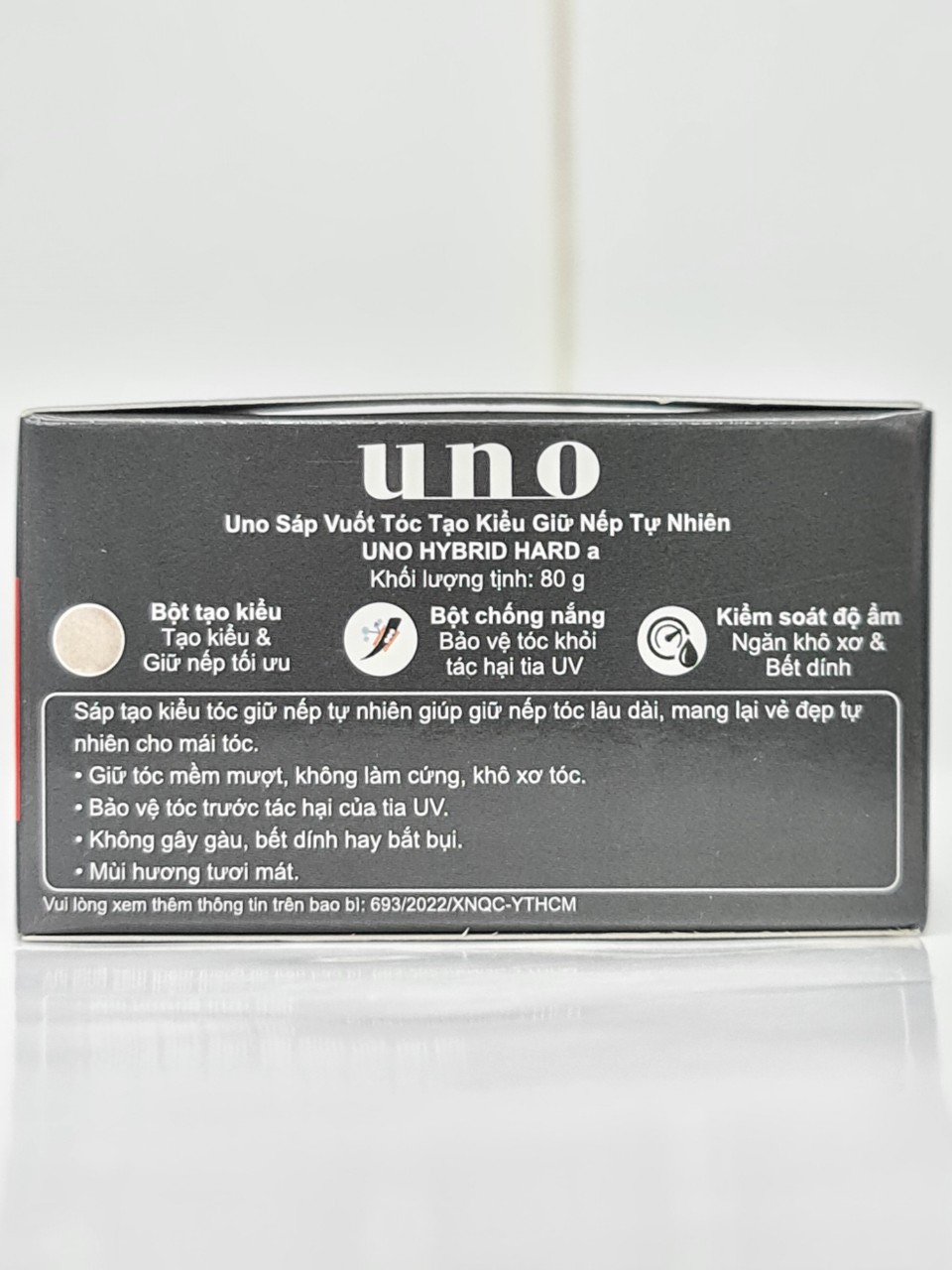 Sáp Vuốt Tóc Tạo Kiểu Nam Cao Cấp Uno 80g