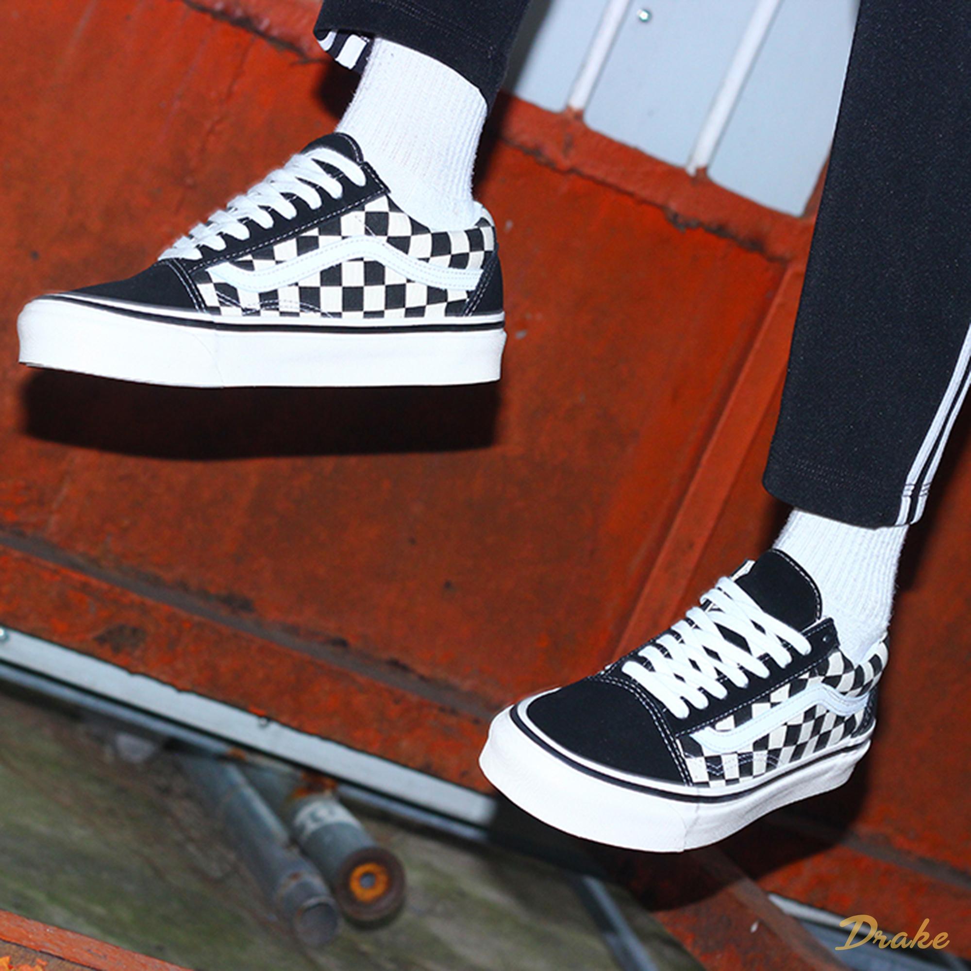 Giày Vans Old Skool Checkerboard VN0A38G1P0S