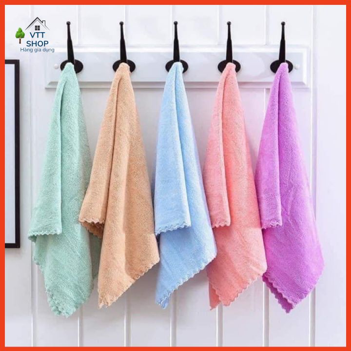 Khăn mặt Hàn Quốc cao cấp siêu mềm mịn, siêu thấm hút