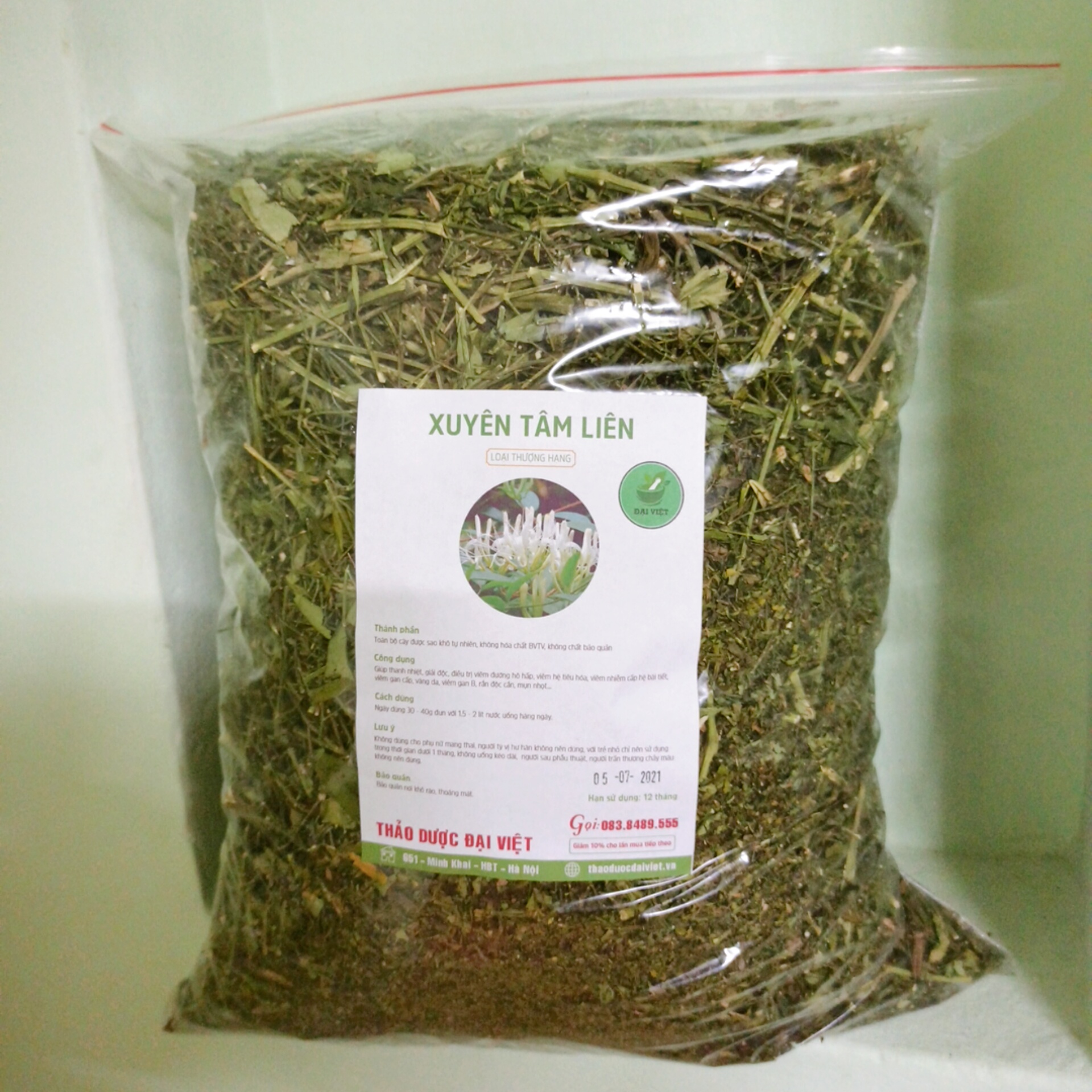 Xuyên tâm liên (gói 1kg) - DV146