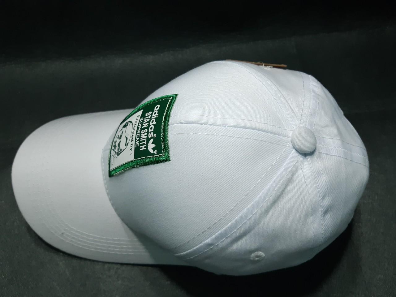 [HCM]NÓN KẾT/ MŨ LƯỠI TRAI ADIDAS STAN SMITH TRẮNG