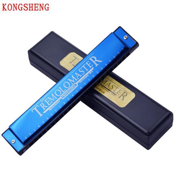 ✵▩☁  Kèn harmonica Kongsheng Tremolo Master 24 lỗ key C