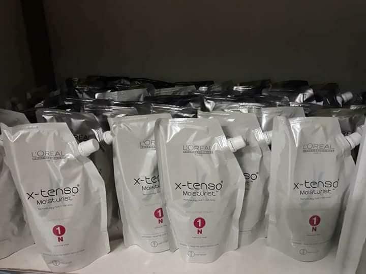 Cặp Duỗi ( Ép ) Tóc L’oreal X-tenso Nóng 400ml x 2