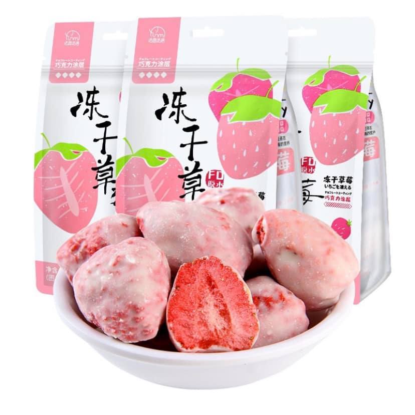 Dâu Tây Sấy Lạnh Gói 40g