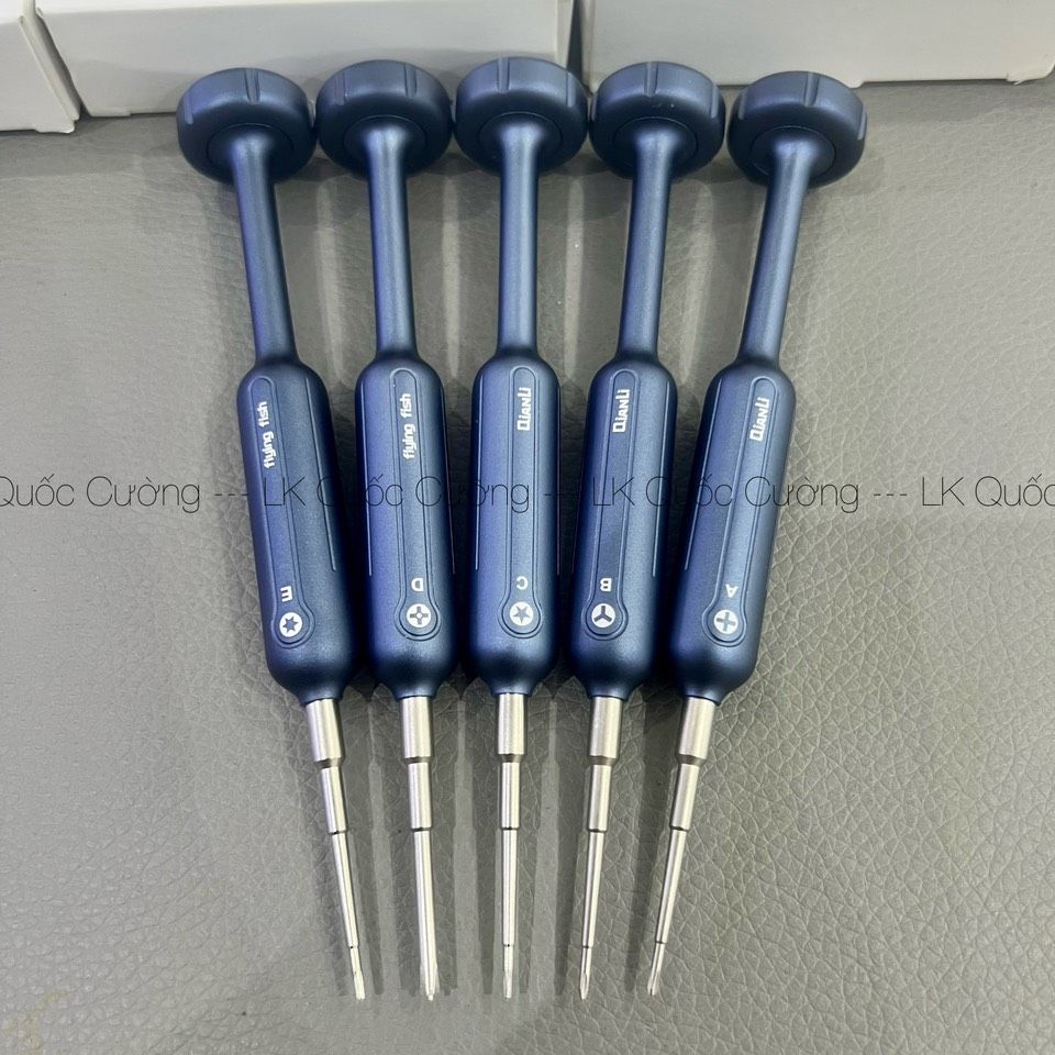 Mẫu mới 2023 - Bộ vít 2D Flying Fish Qianli - 5 cây/ 1 set