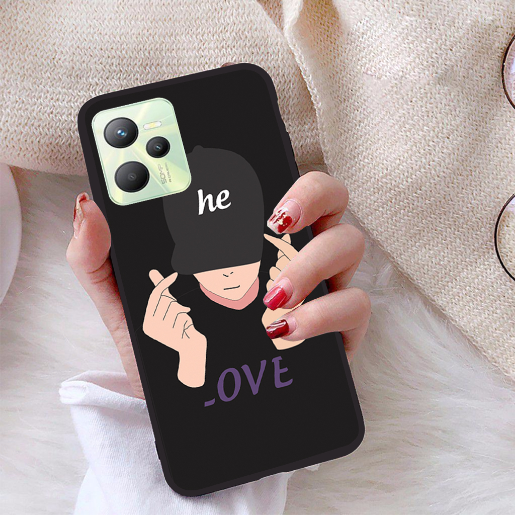 Ốp lưng Realme C35 viền dẻo TPU BST Ốp đôi