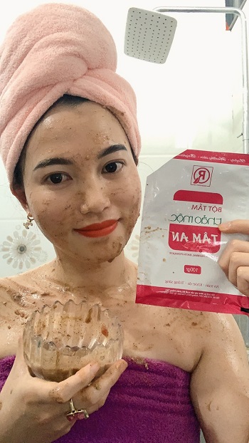Bột tắm thảo mộc Tâm An gói 100gr HT1