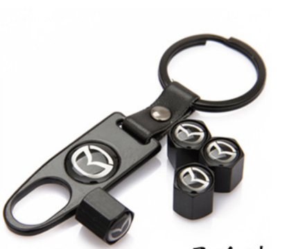 Bộ 4 Nắp Chụp Trang Trí Bảo Vệ Đầu Van Ô Tô Có Logo Hãng Xe ô tô - xe máy