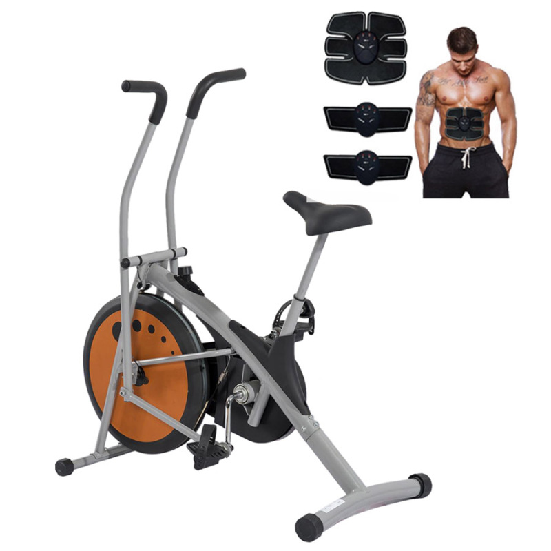 Xe Đạp Tập Thể Dục Đa Năng Tại Nhà Liên Hoàn MK77 + Tặng Kèm Máy Massage Xung Điện EMS