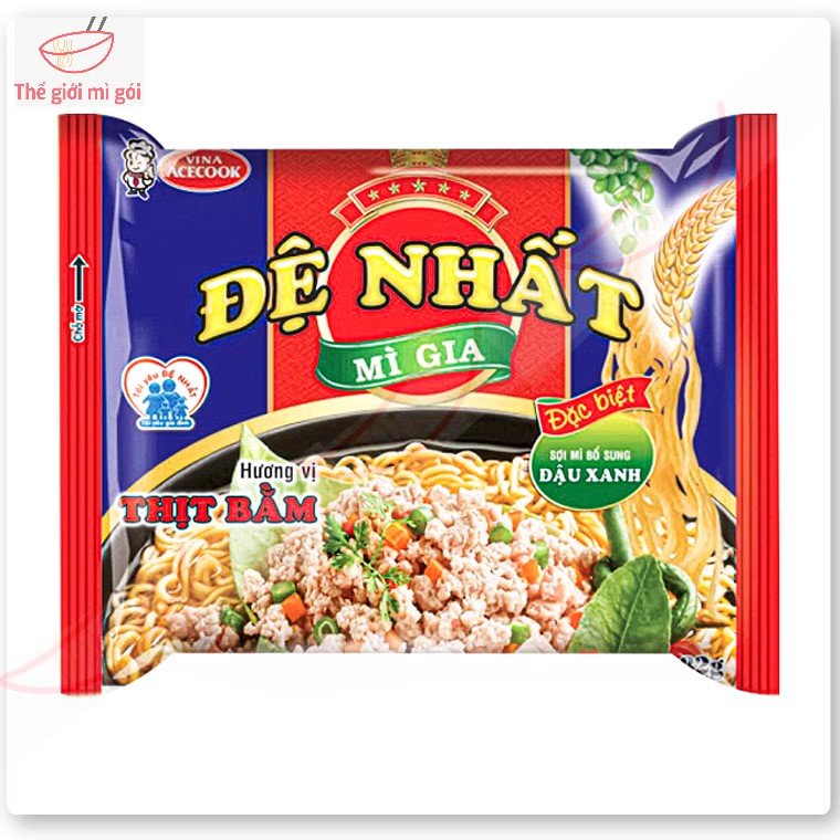 Mì Đệ Nhất vị thịt bằm (combo 5 gói) loại 82g