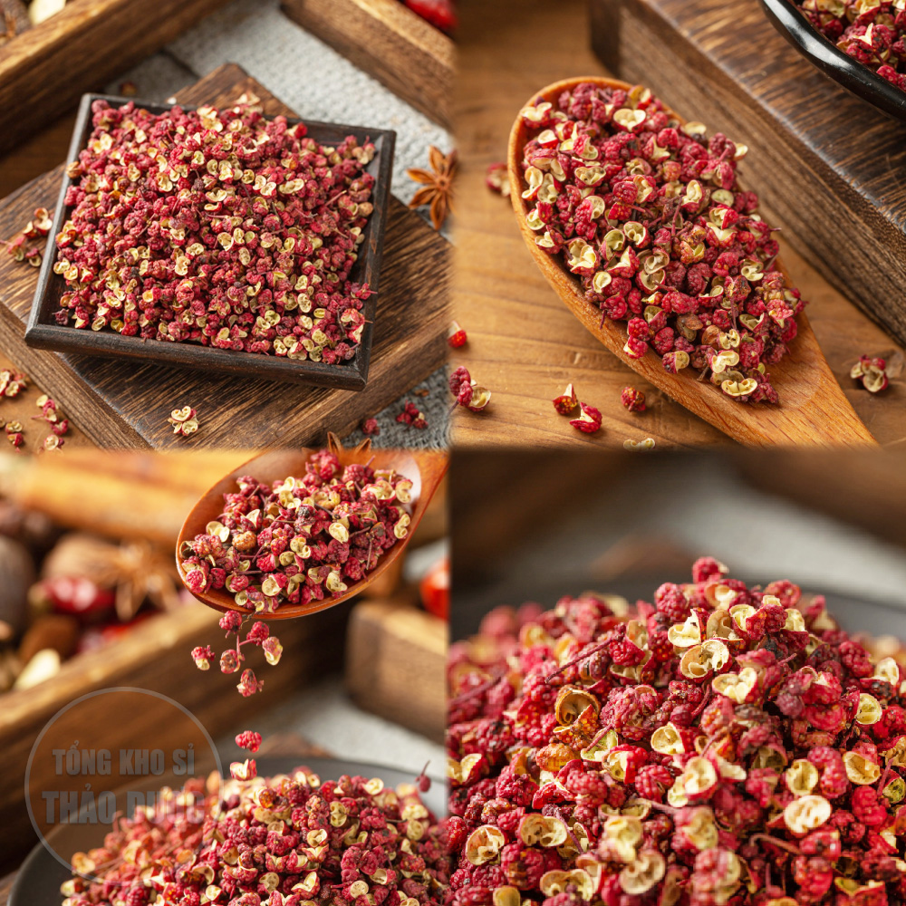 Sichuan Pepper 100g, Red Pepper, Dried, Pepper Flowers for Seasoning, Hot Pot - Herbal Wholesale Warehouse