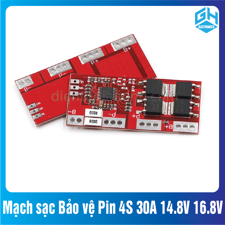 Mạch sạc Bảo vệ Pin 4S 30A 14.8V 16.8V