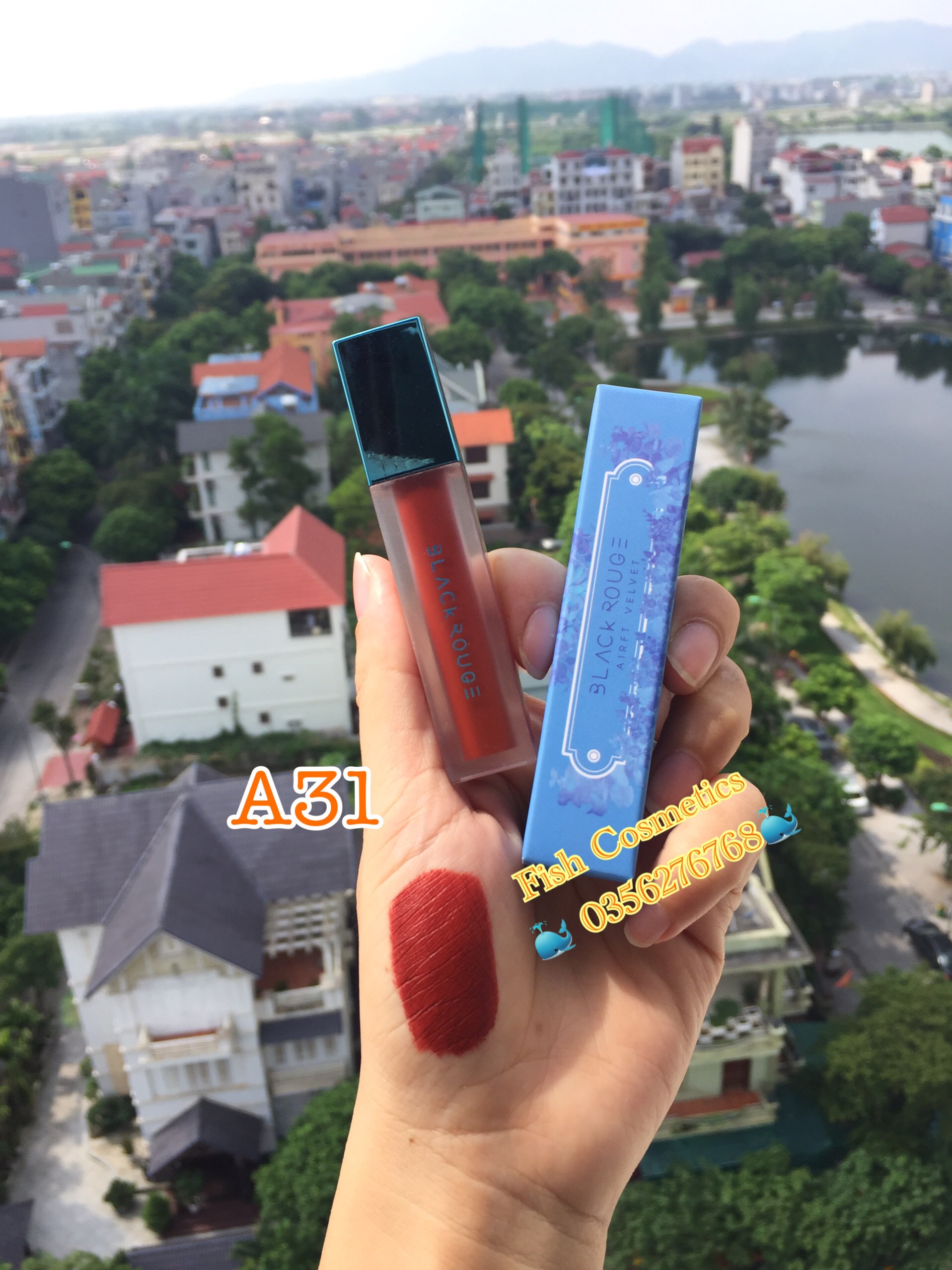 (Có Quà Tặng) Son Black Rouge Ver 6 Handmade Đẹp Lì