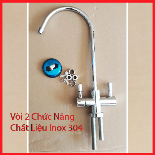 vòi hai chức năng cho máy lọc nước RO( Hai chức năng phân biệt nước khoáng và nước tinh khiết)