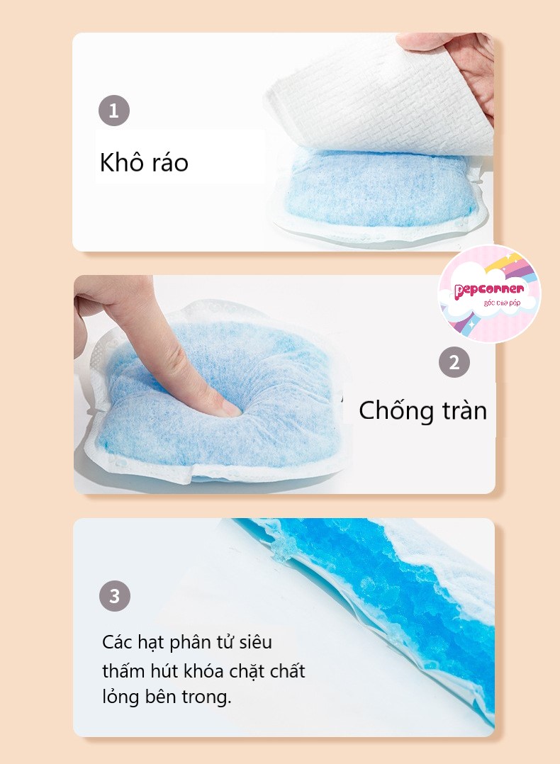 Miếng lót thấm sữa DUOLADUOBU gói 10/24/48/60 miếng