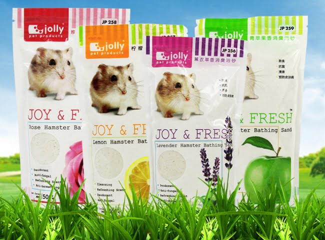 cát tắm diệt khuẩn Jolly dành cho hamster -T3 PETS SHOP