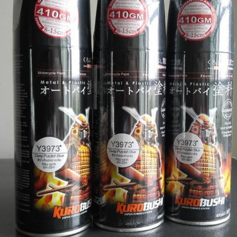 Bình sơn xịt màu xanh Exciter Y3973 Sơn xịt Samurai