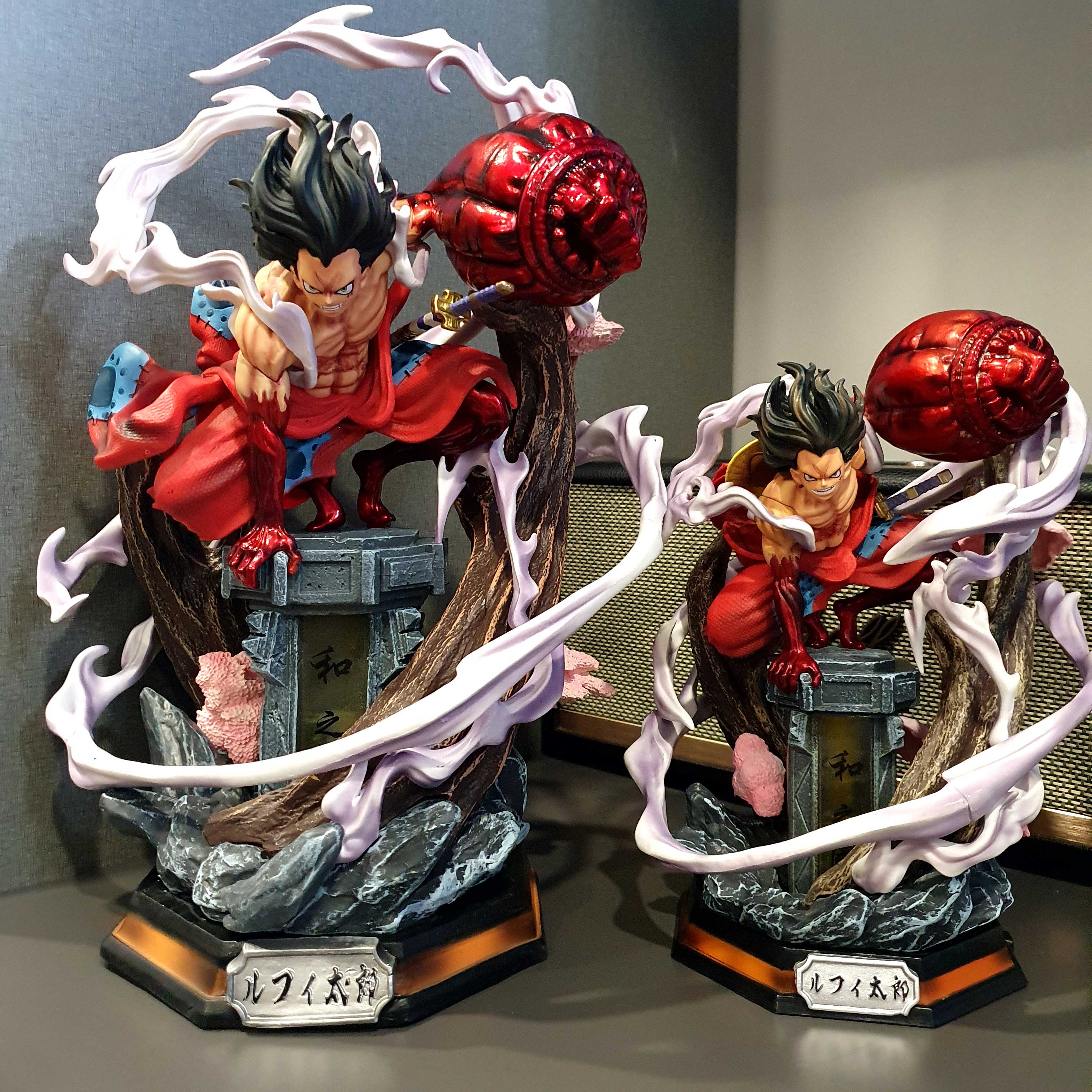 Mô hình Luffy Wano 26cm có đèn - One Piece
