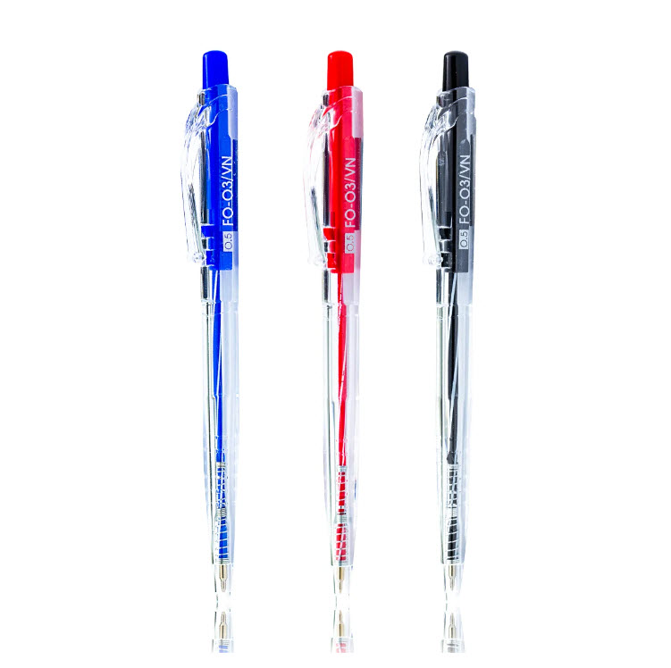 Bút Bi TL / Flexoffice FO-03 - combo 5 cây/màu
