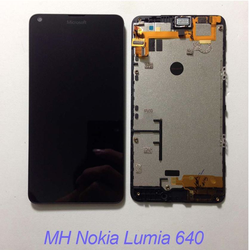Bộ màn hình nokia 640 zin khung