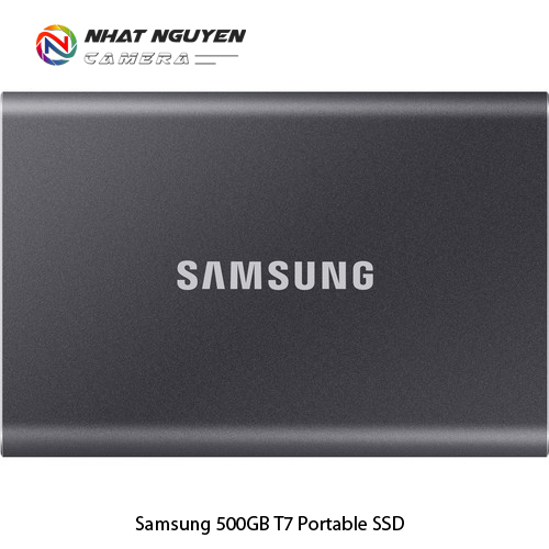 [HCM]Ổ cứng 500GB SSD T7 Samsung - Ổ cứng di động T7 SSD 500GB (Non Touch)