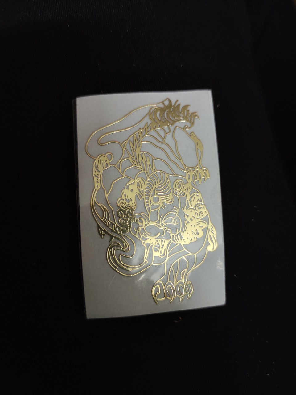[HCM]Kỳ lân vàng sticker vàng dán điện thoại cao cấp