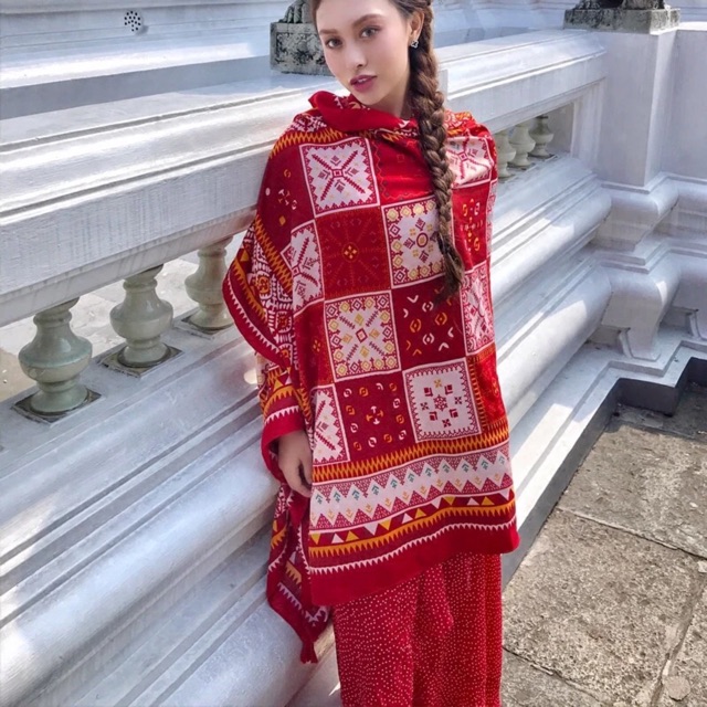[HCM]Khăn choàng thổ cẩm - Khăn choàng bohemian
