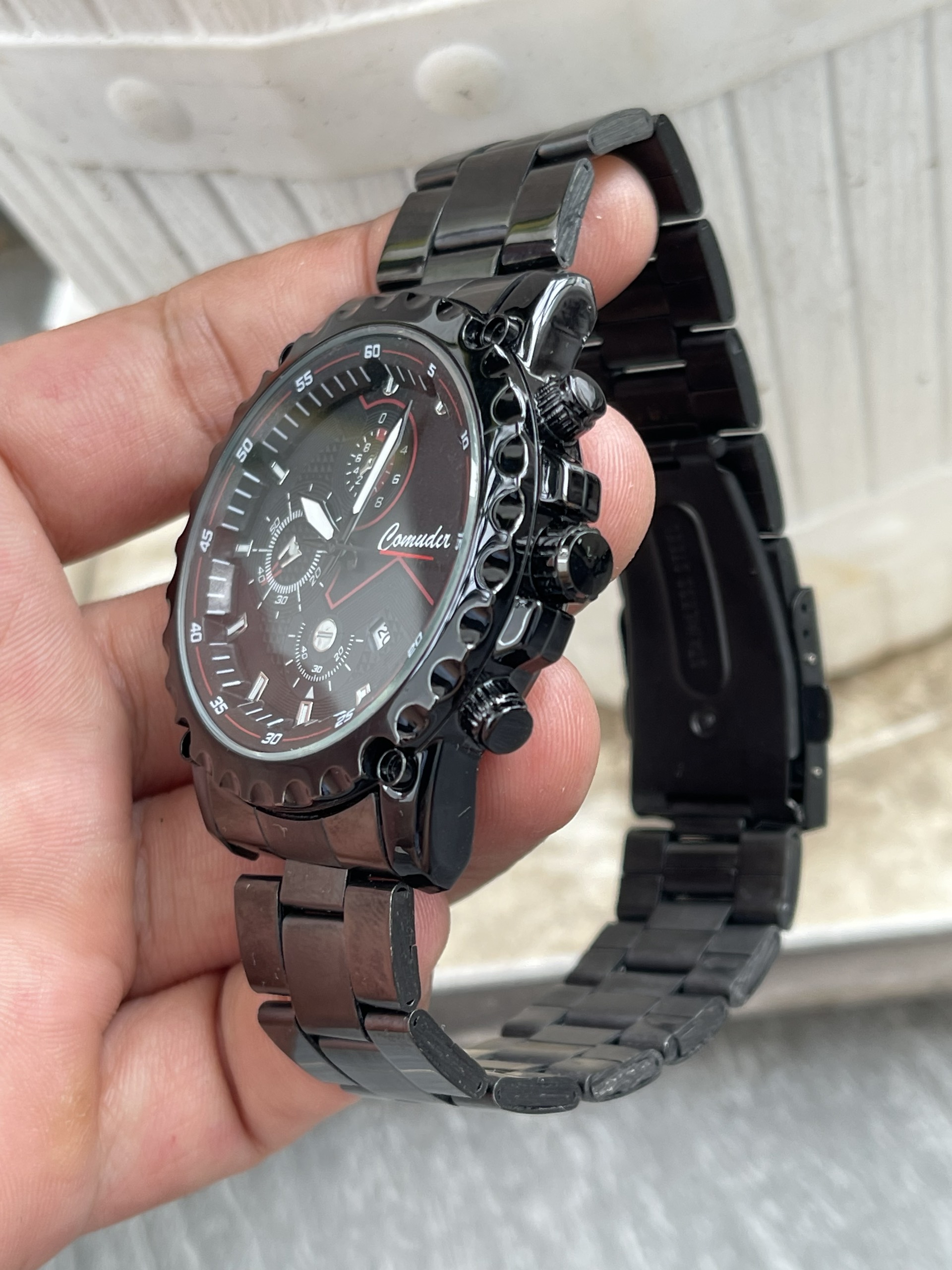 Đồng hồ nữ Rado vỏ đá kính saphia Thụy Sĩ chạy pin hàng Si