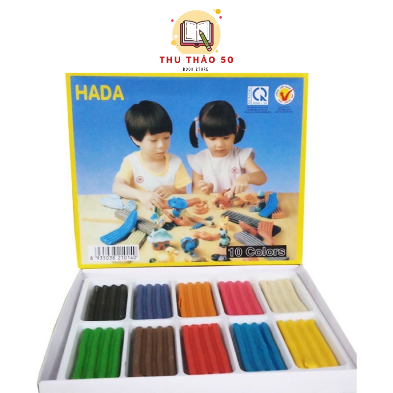 Đất nặn Hoa Đào 5 màu/ 10 màu.