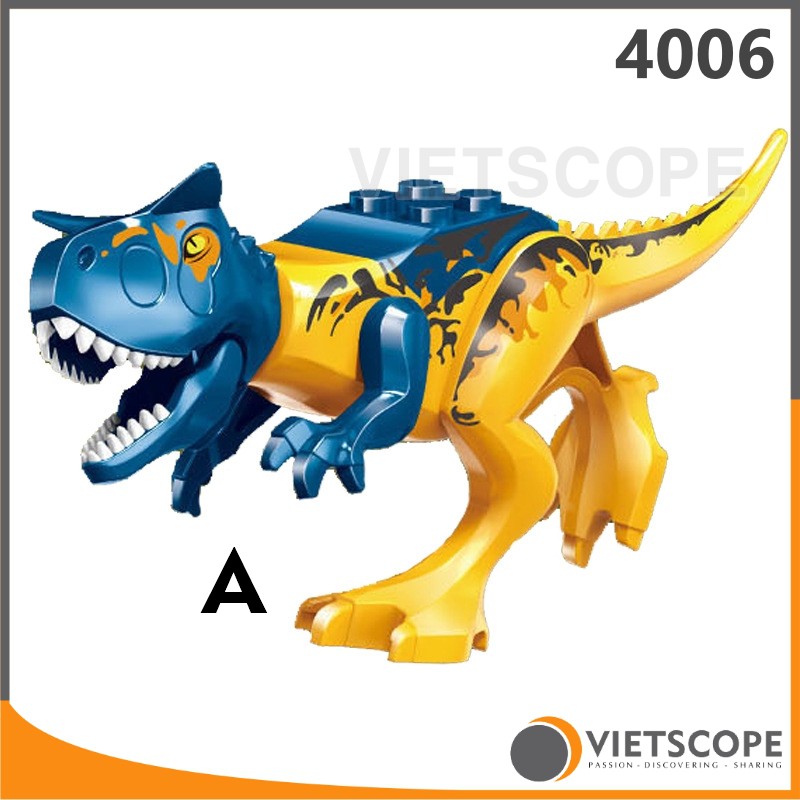 Lắp ráp khủng long Jurassic World - Non lego - 4006