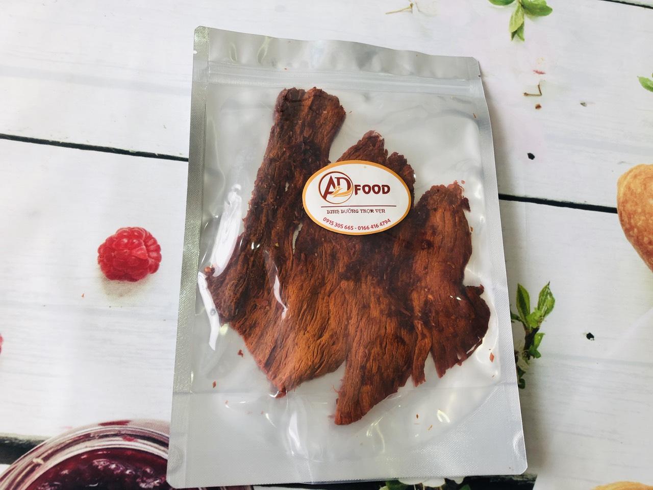 100g khô bò miếng vị Tứ Xuyên