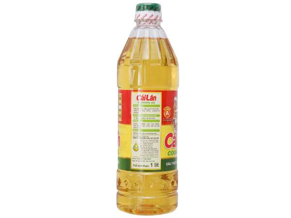 Dầu ăn Thực vật Cái Lân tinh luyện 01 Lít