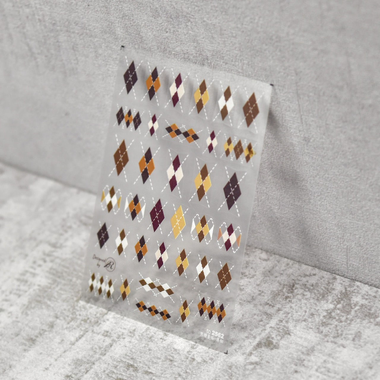 Sticker lụa dán móng nail nghệ thuật , hình Sticker lụa , tấm dán trang trí móng nail cao cấp
