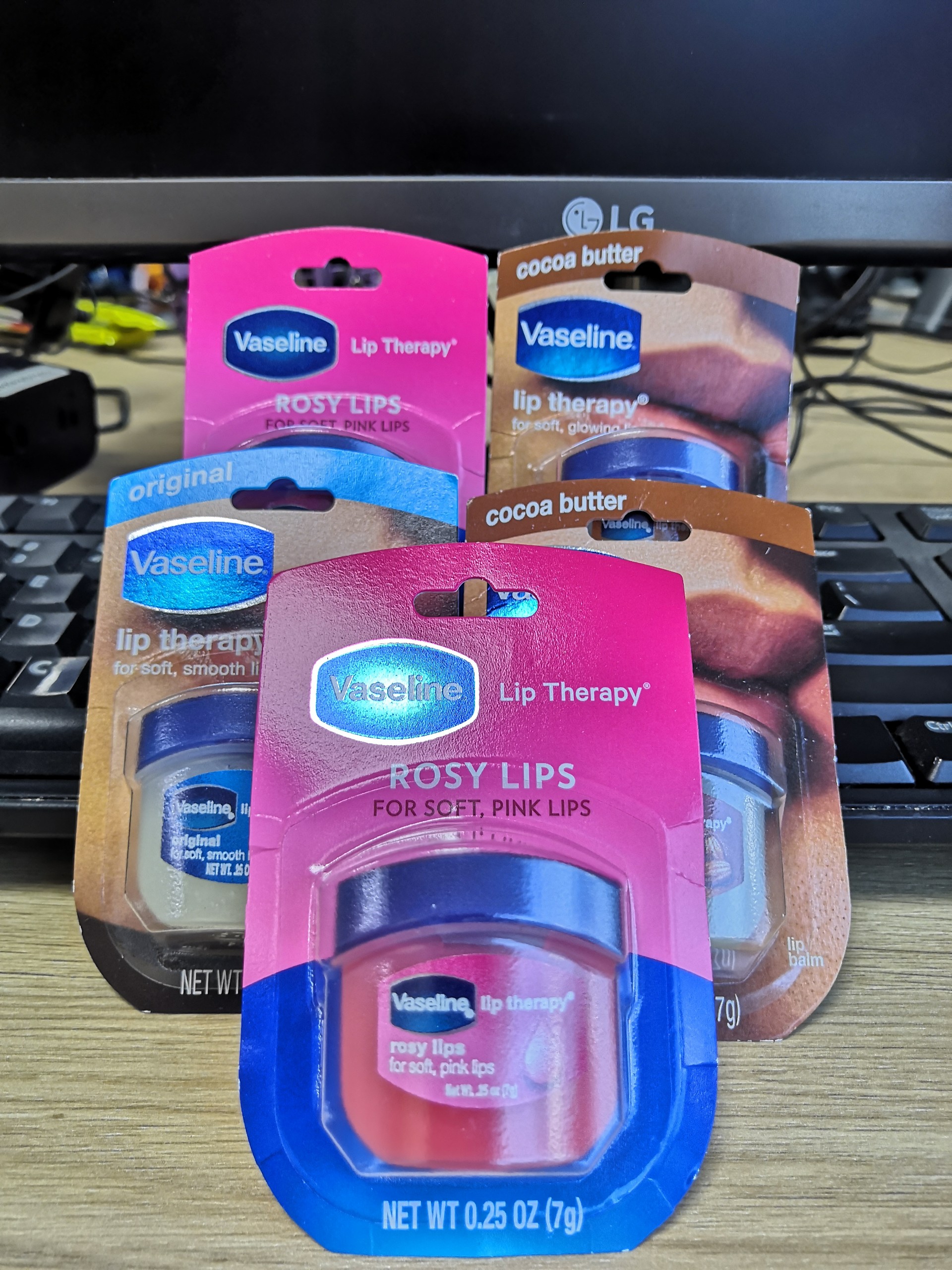 Lip balm Vaseline Lip Therapy 7G shape wax