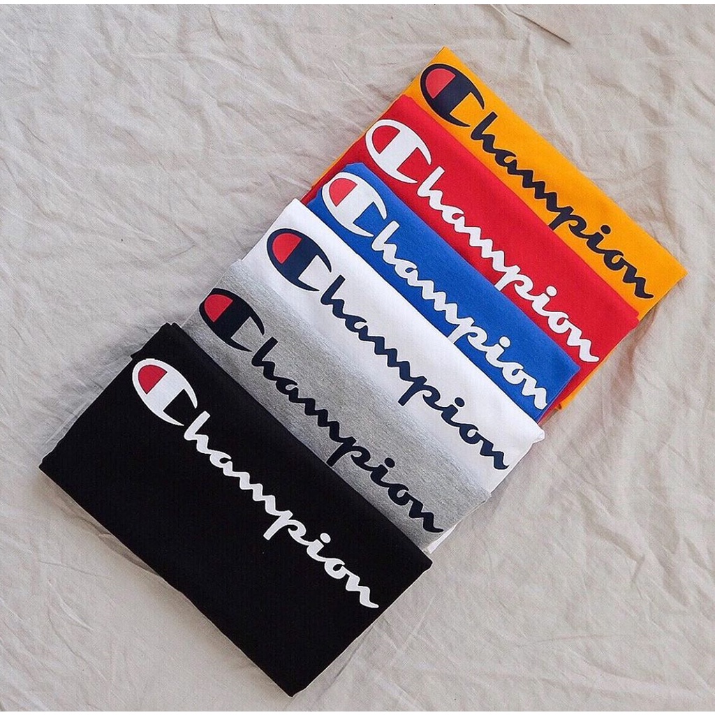 Áo thun champion® tagless logo tee - unisex nam nữ