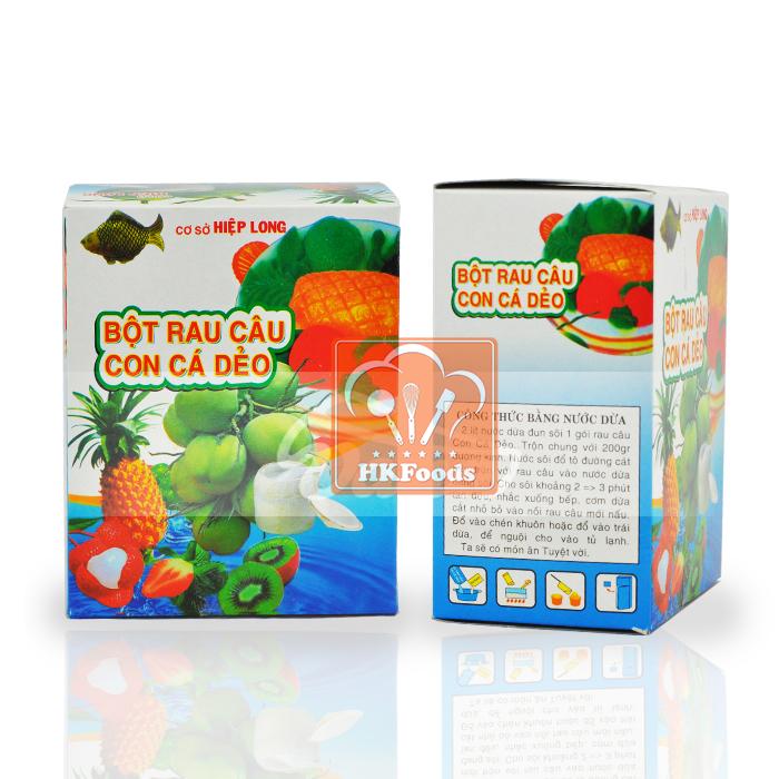 HỘP RAU CÂU CON CÁ DẺO 12 GÓI