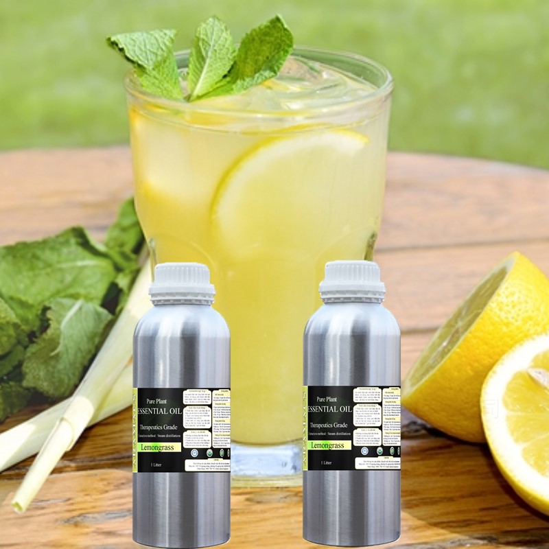 Aramacs Lemongrass Essential Oils 1000ml naturalwith verification quality test