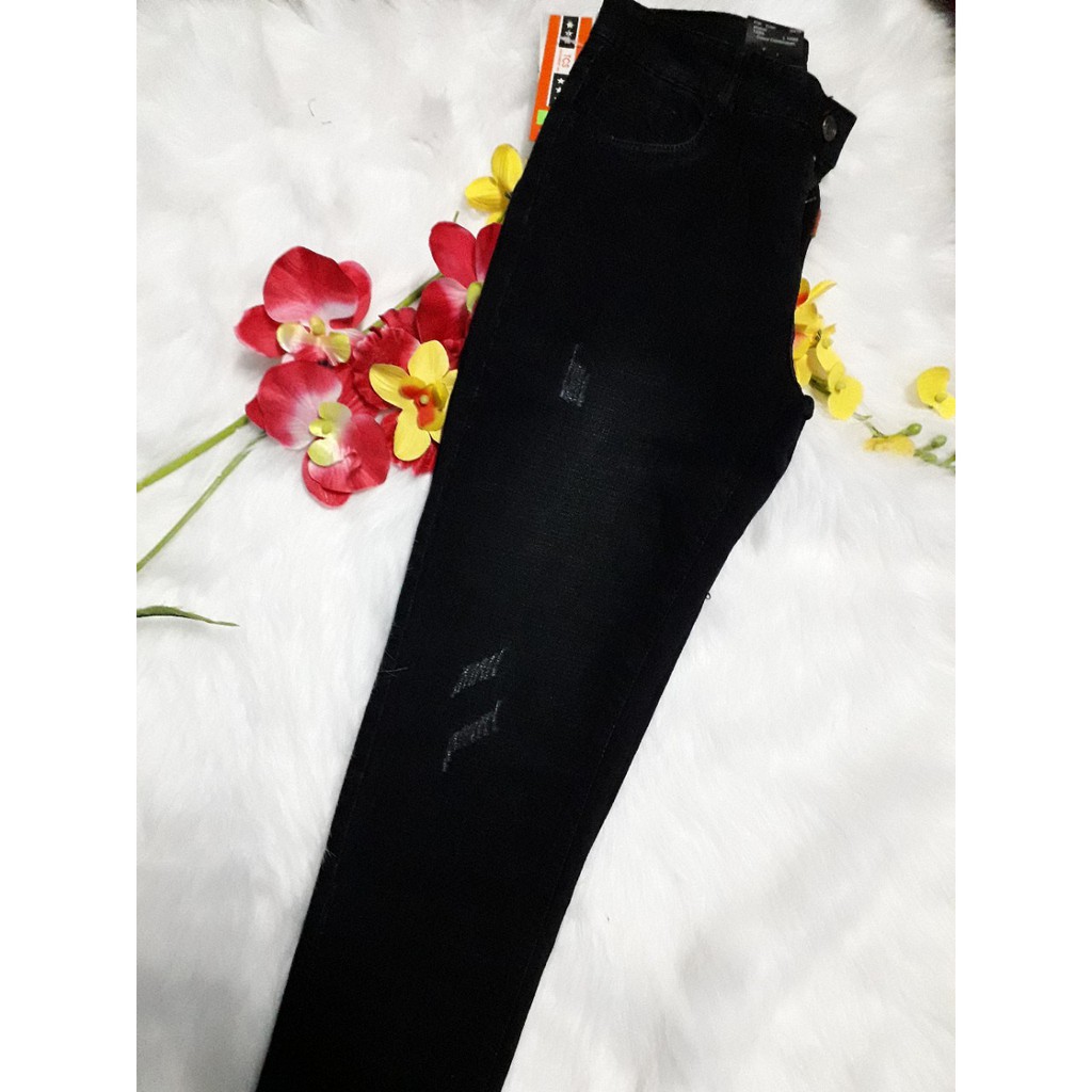 [HCM]QUẦN JEAN NAM ĐEN MỜ XÁM 184