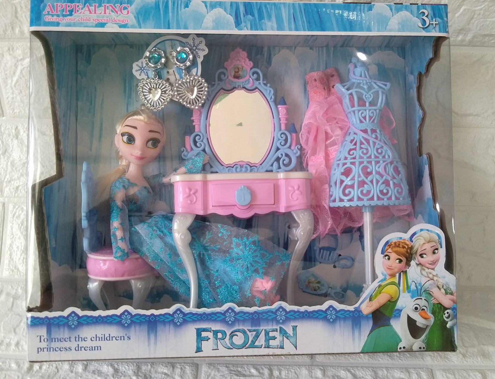 [HCM]Búp bê elsa trang điểm