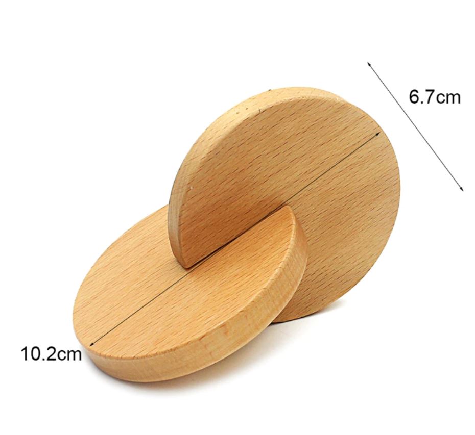 Xúc xắc 2 đĩa Montessori - Interlocking Discs