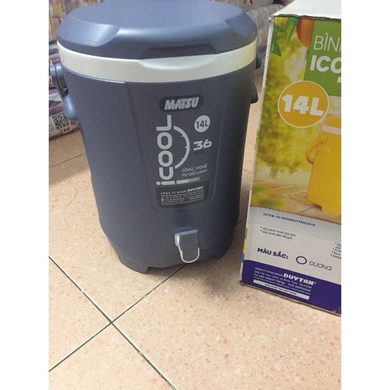 Thùng đá ICOOL Công nghệ PU giữ lạnh siêu lâu 8 lít