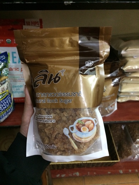 Đường phèn không tẩy trắng Thái Lan 350gr