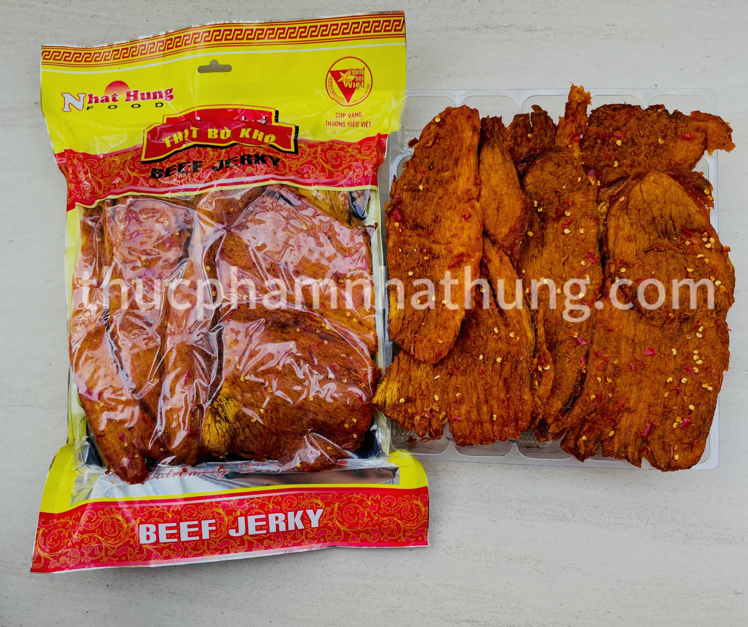 Khô bò nhật hưng 500gram