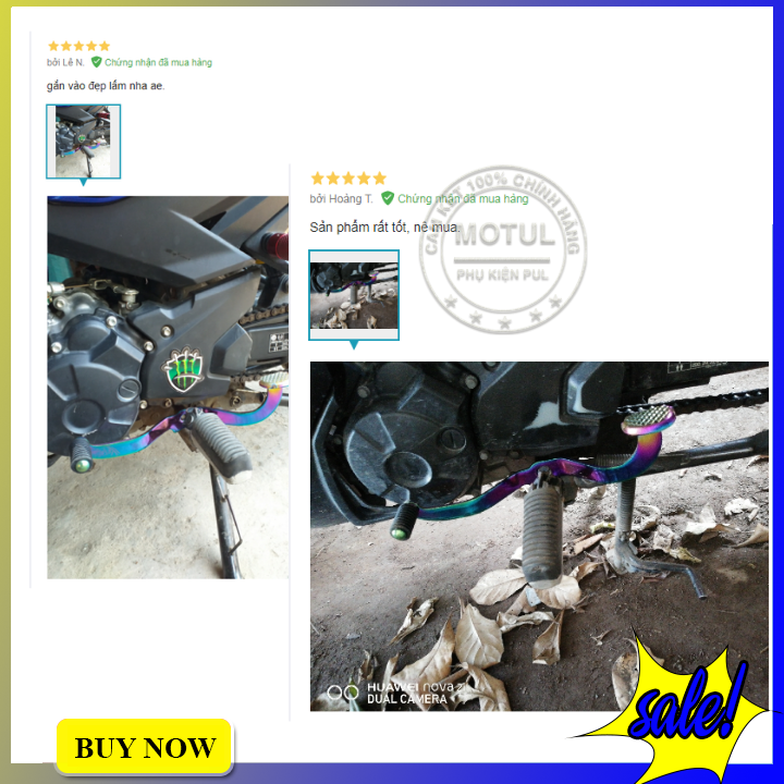 Cần số 2 chiều Exciter 150 7 màu thay thế zin