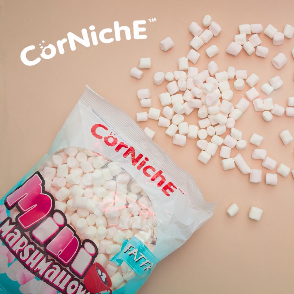 Kẹo marshmallow trắng hồng 200g