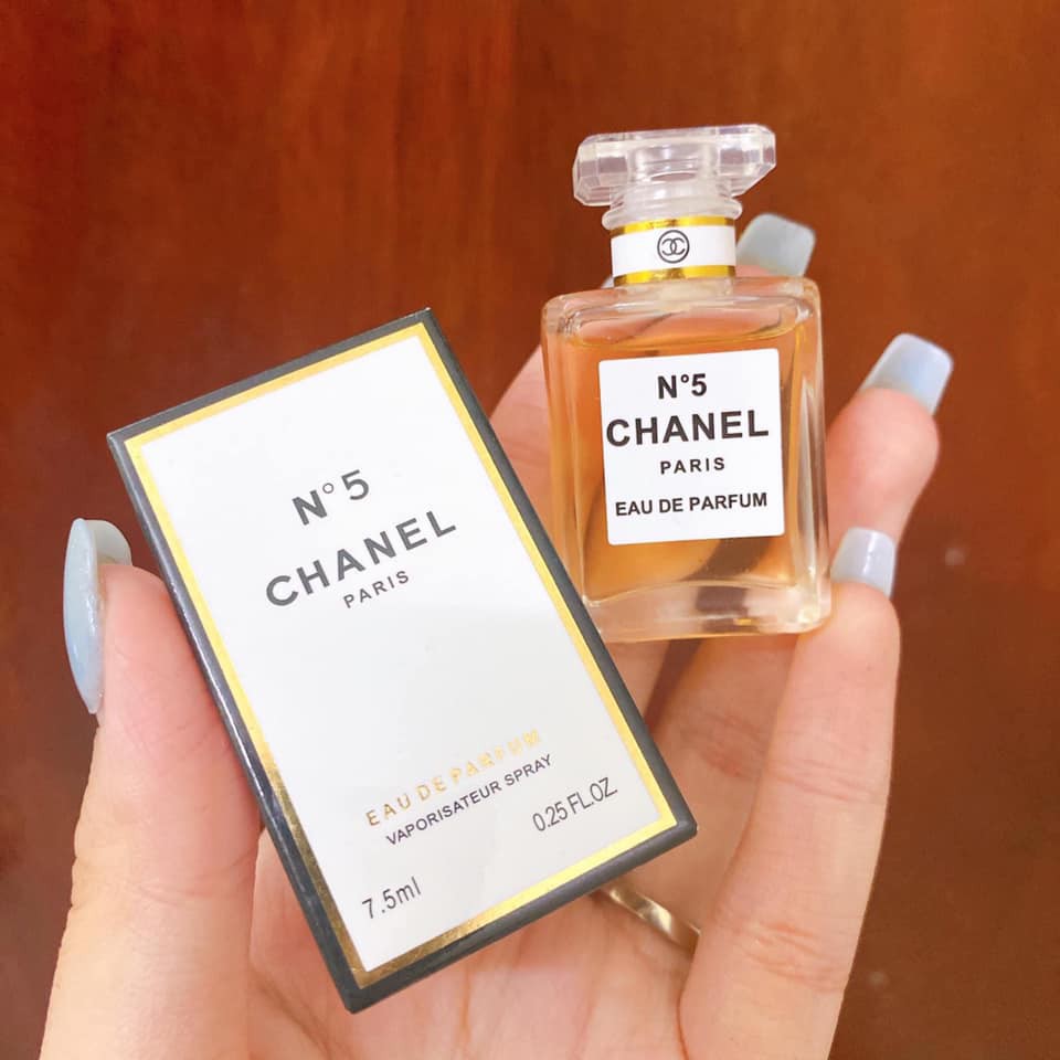 Nước hoa mini chấm Chanel N5 vàng 7.5ml